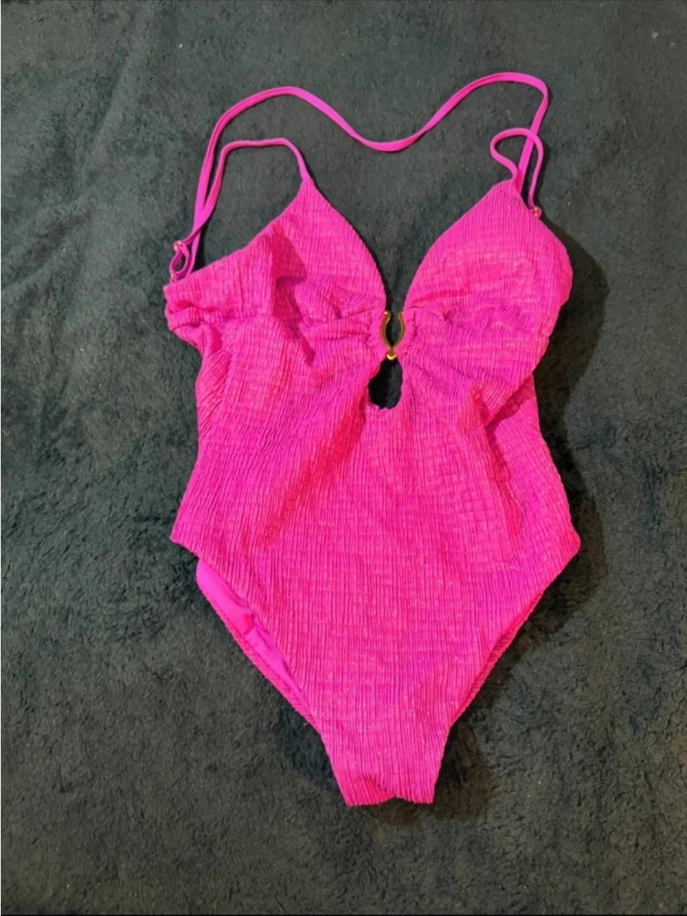 BECCA LUMINOUS ONE PIECE Swimsuit with Front Ring